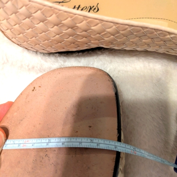 Trotters Leather Loafer Shoes 8.5w light beige - Picture 13 of 13